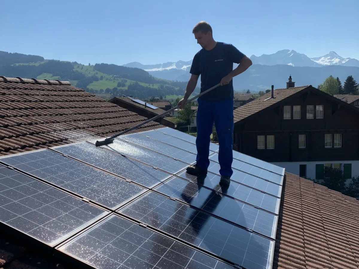 Maintenance & nettoyage de panneaux solaires